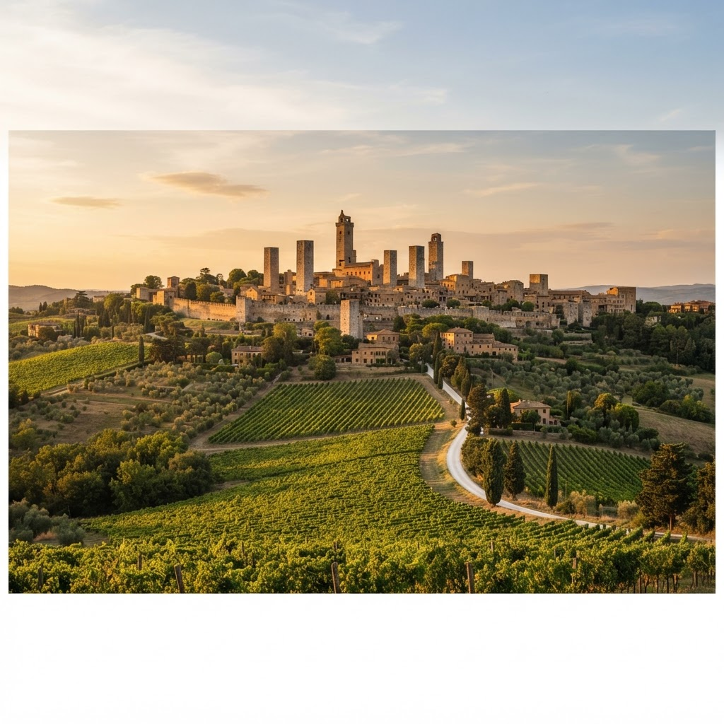 Florencia, Siena y San Gimignano