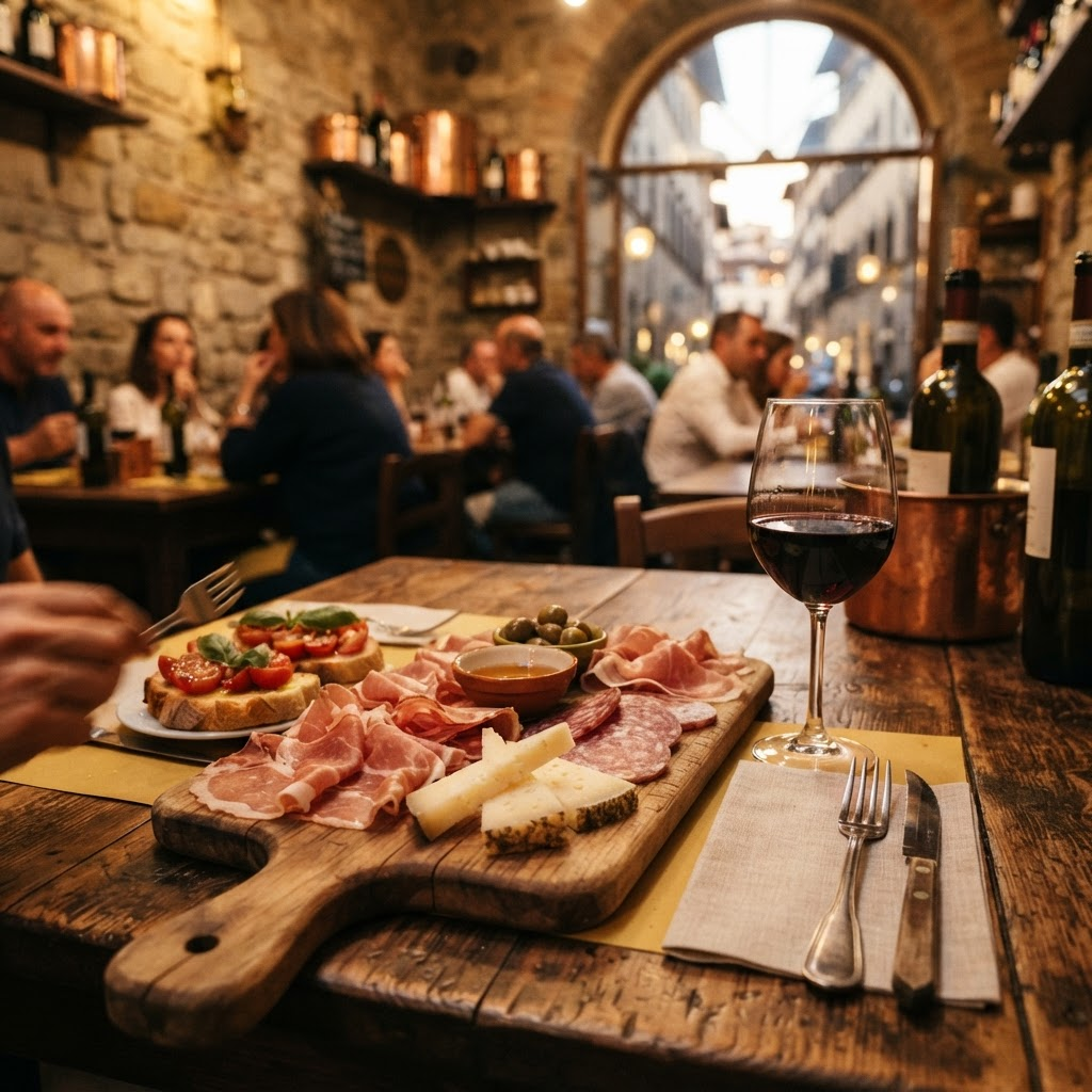 Food Tour: comida, vino y gelato
