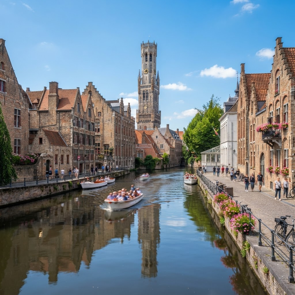 Excursión de un día a Brujas