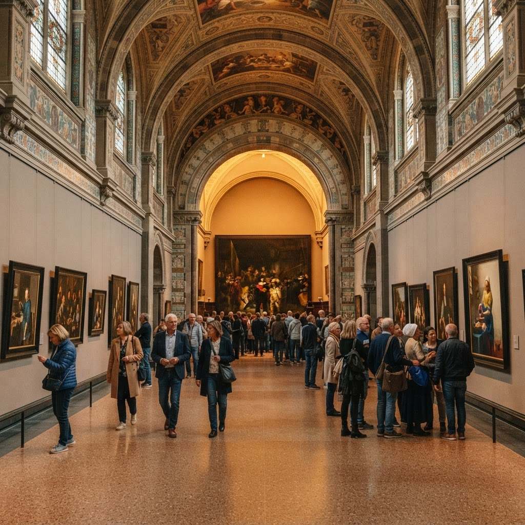 Combo semiprivado: Rijksmuseum + ciudad y casa de Rembrandt (inglés)