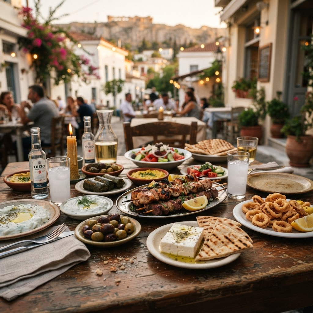 Recorrido gastronómico “Come como un ateniense”