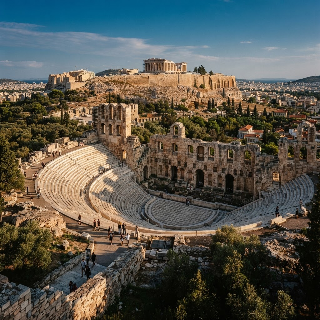 Tour privado de medio día por Atenas