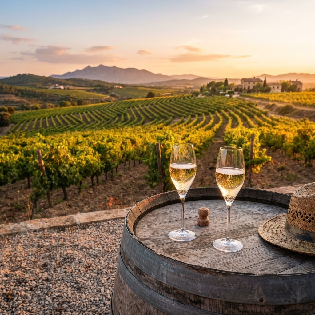 Cata de vinos y cavas del Penedès desde Barcelona