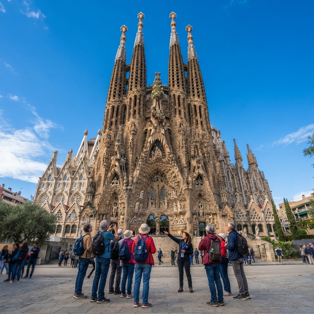 Tour semiprivado guiado de la Sagrada Familia