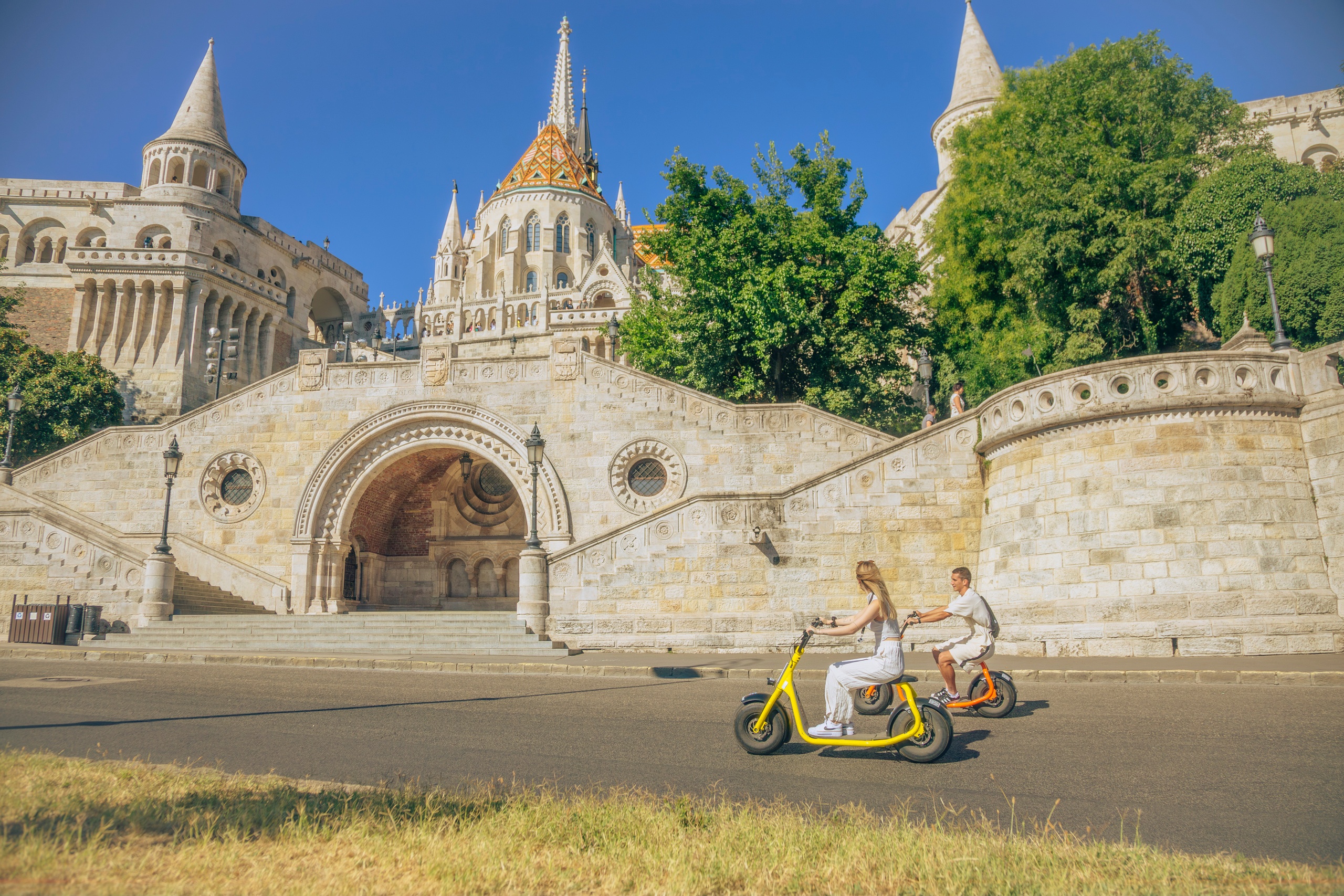 Barrio del Castillo de Buda en MonsteRoller