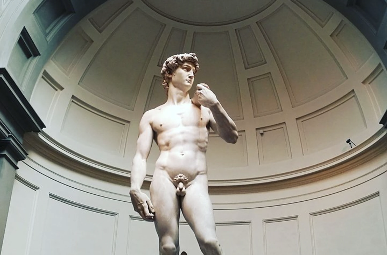 Galería de la Accademia: el David de Miguel Ángel