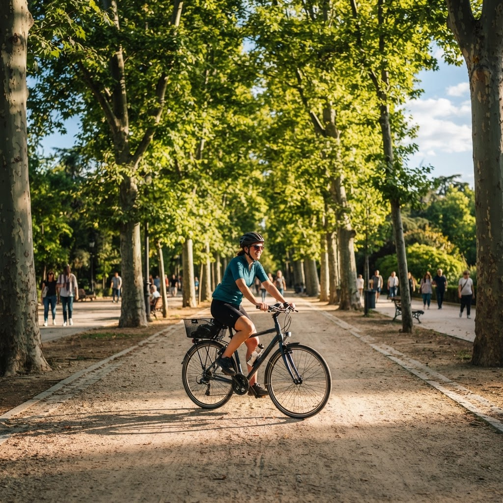 Recorrido en bici eléctrica: lugares destacados y parques