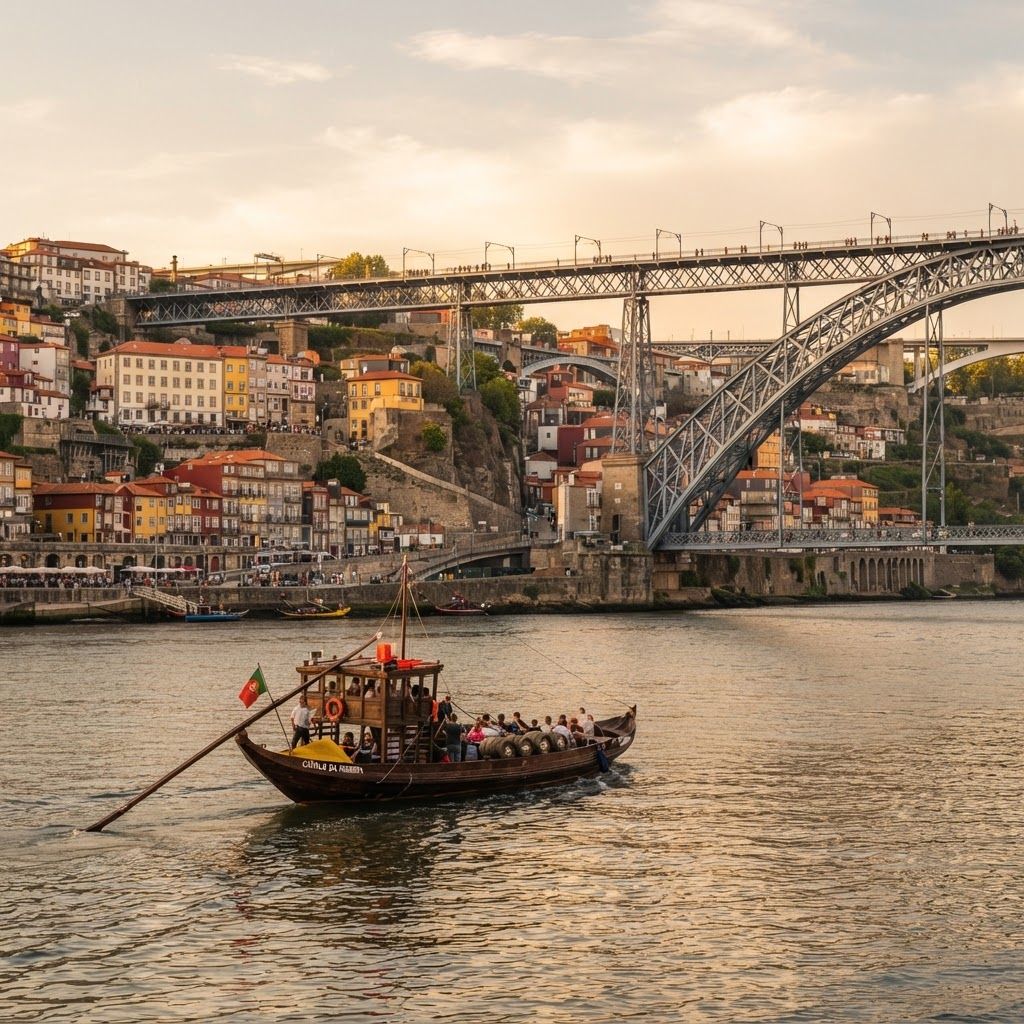 Crucero de los 6 Puentes + cata de vino de Oporto