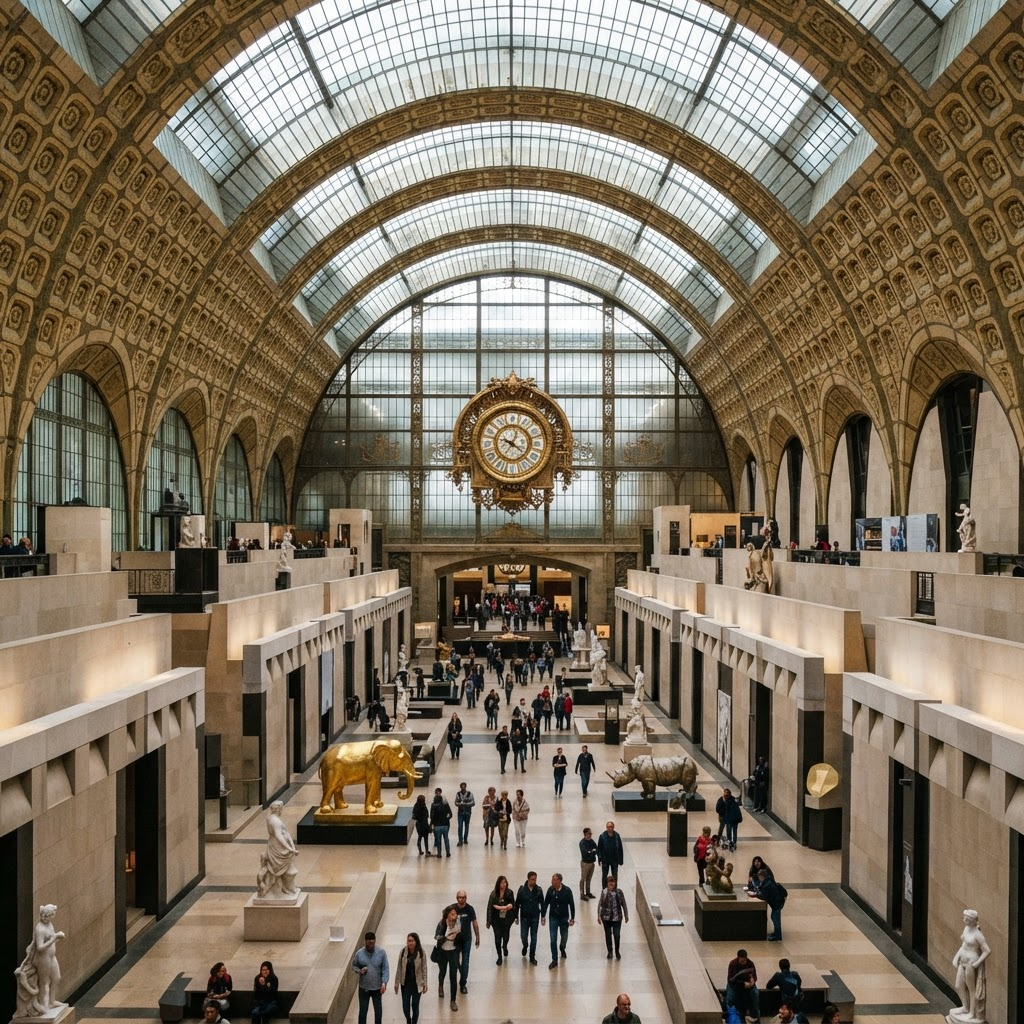 Combo privado: Louvre + Museo de Orsay (español)