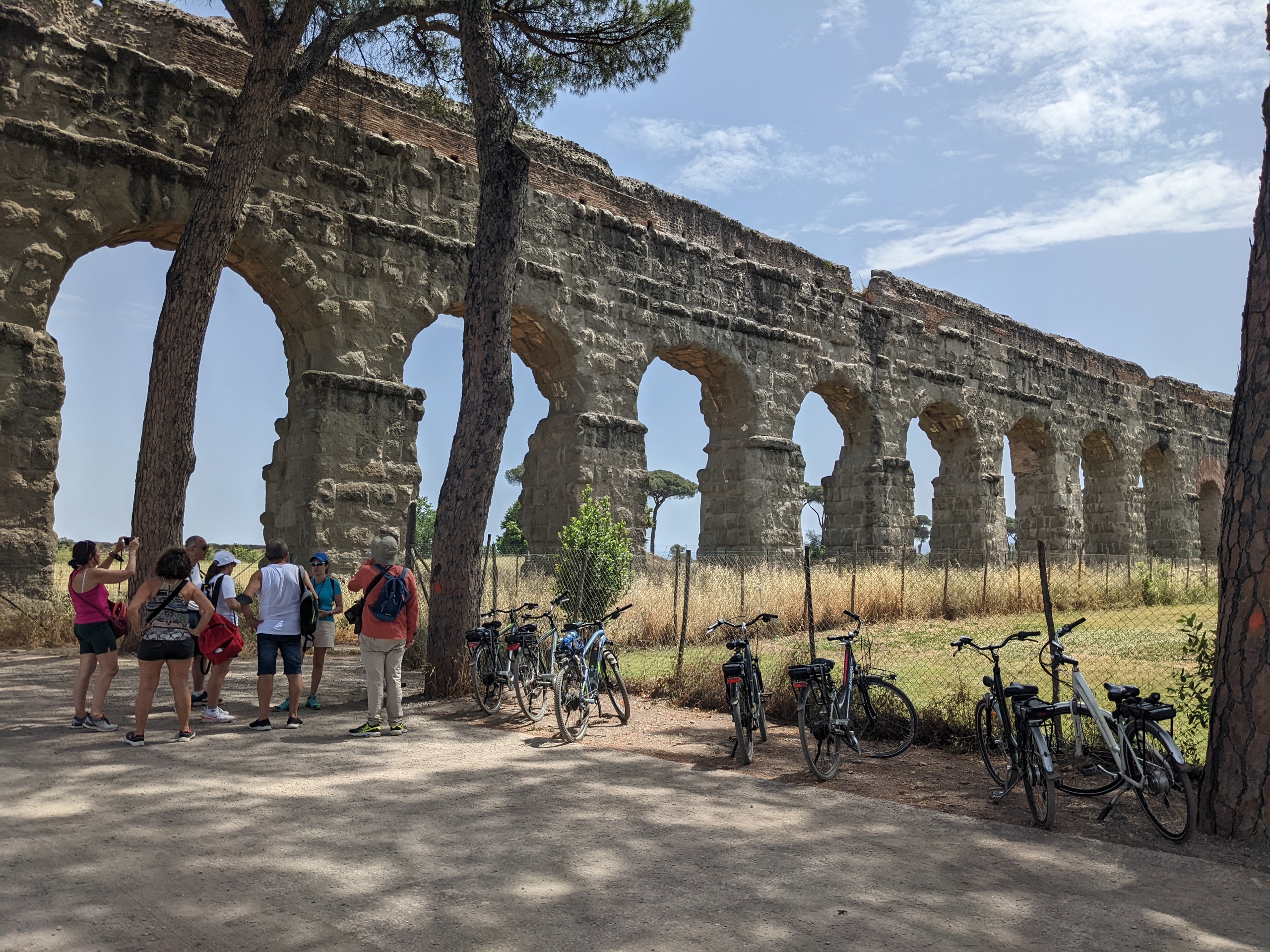 Vía Appia Antica y Acueductos en bici eléctrica
