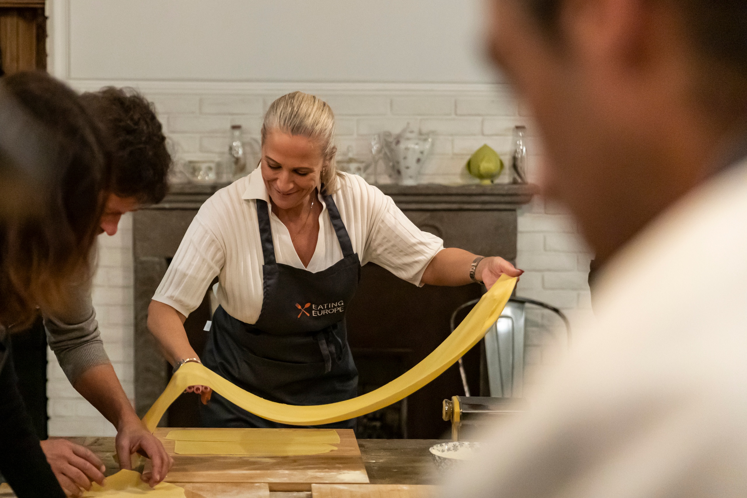 Clase de pasta en Trastevere