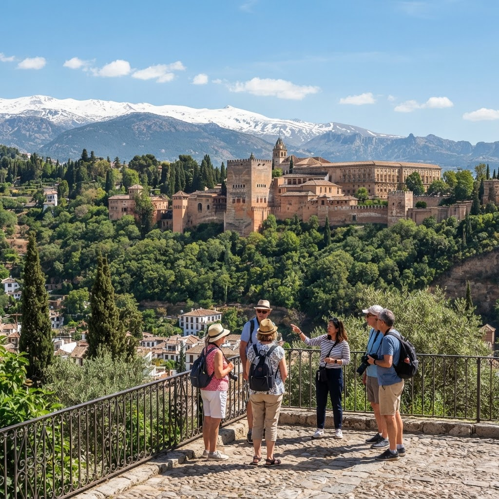 Excursión grupal a la Alhambra de Granada desde Sevilla