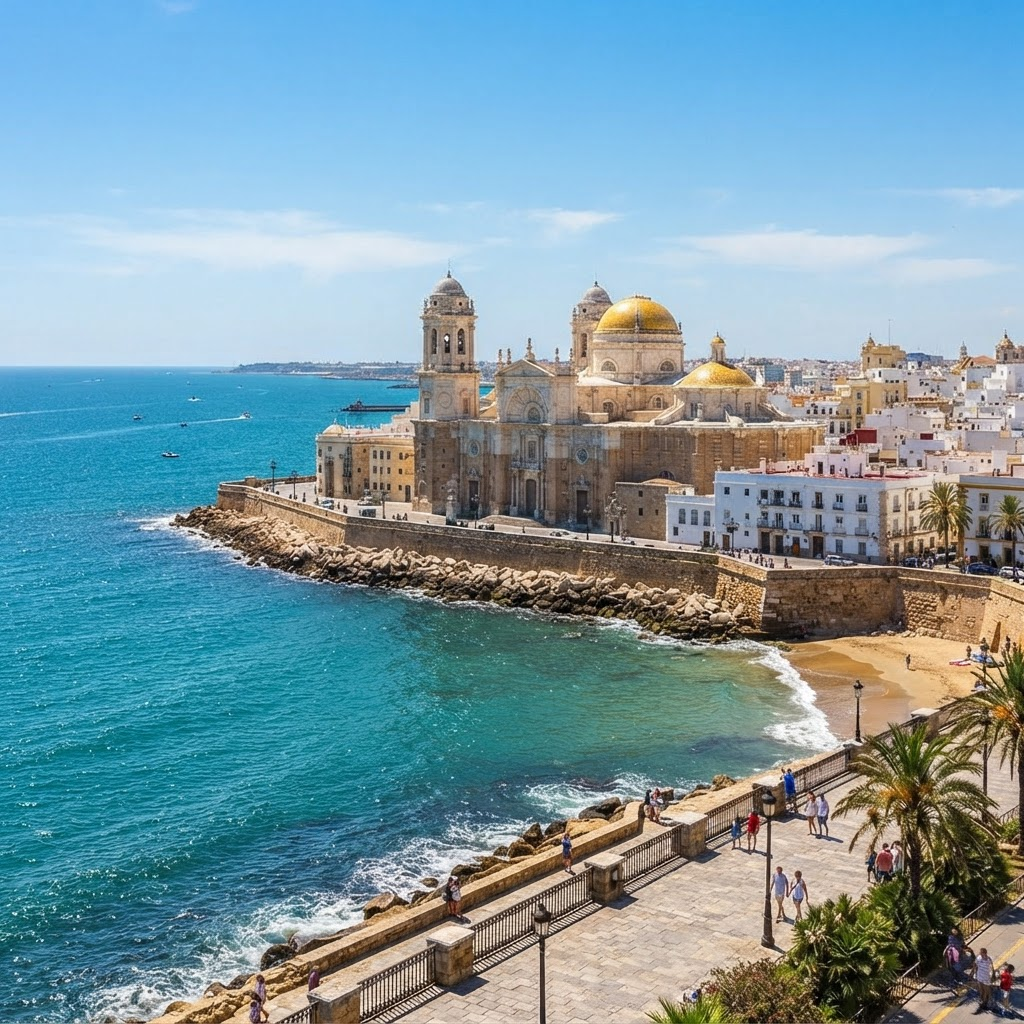 Cádiz y Jerez con cata de vinos desde Sevilla