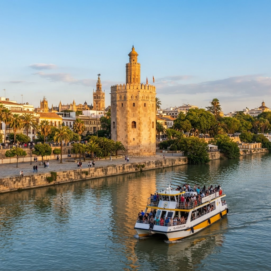 Casco antiguo, Museo del Flamenco y crucero por el Guadalquivir