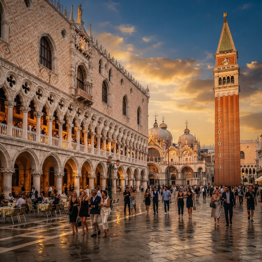 Venecia: Palacio Ducal con entradas y góndola opcional