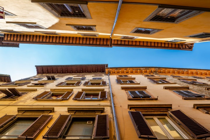 a large long train on a table