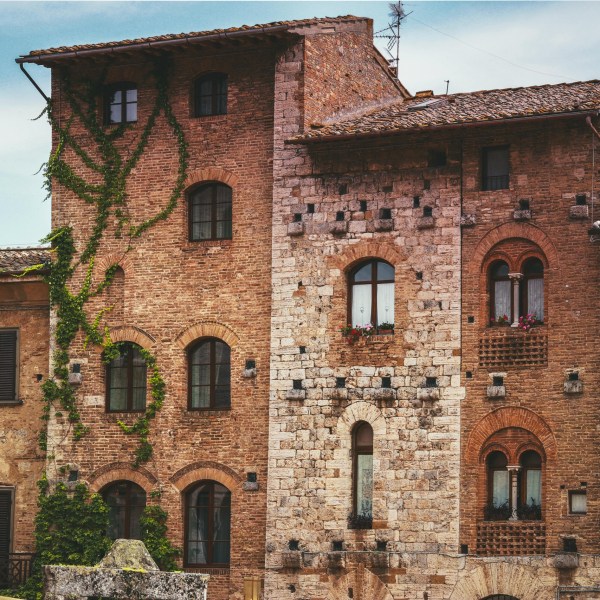 a large brick building